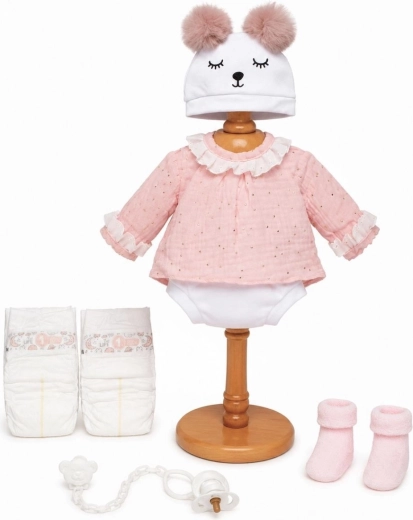 Guca Bekleidungsset für Babypuppe 38 cm mit Zubehör