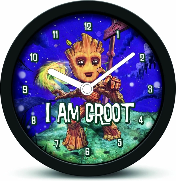 Tischuhr Guardians of the Galaxy mit Wecker