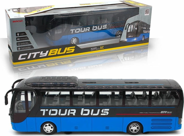 RC-Bus Tour Bus blau‑gelb