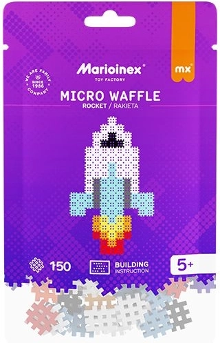 Micro-Waffle-Bausatz – 150 Teile