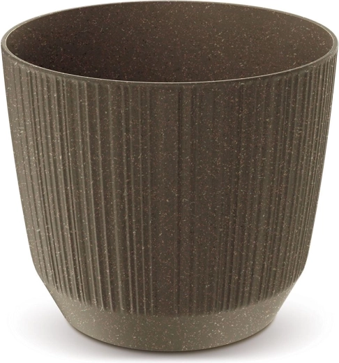 Blumentopf Ryfo Eco Wood 16,8 cm – Kaffee