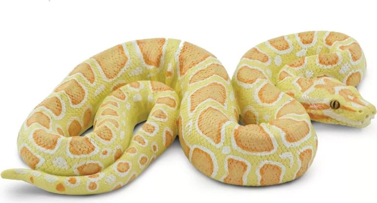 Safari Ltd. Figur der Burma-Python Albino – 1 Stück