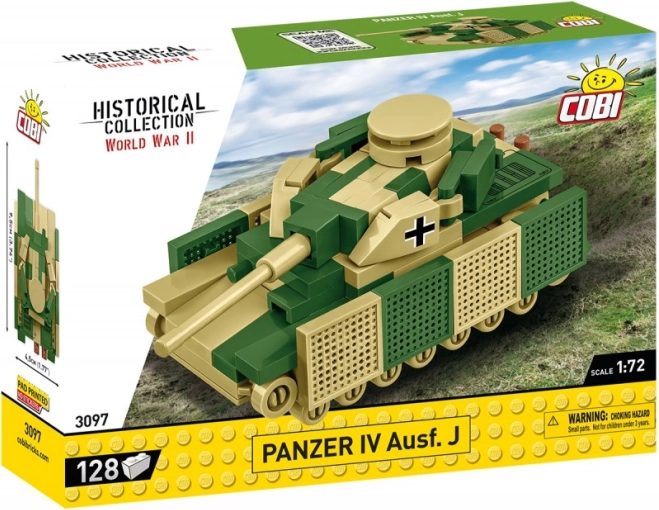 Modell Panzer IV Ausf. J aus Bausteinen