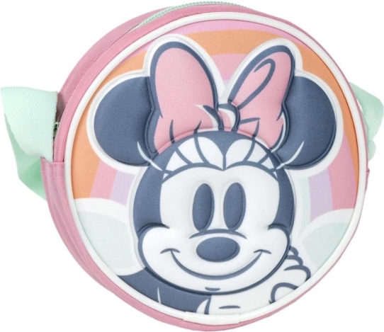 Kinder-Umhängetasche Minnie mit Reißverschluss