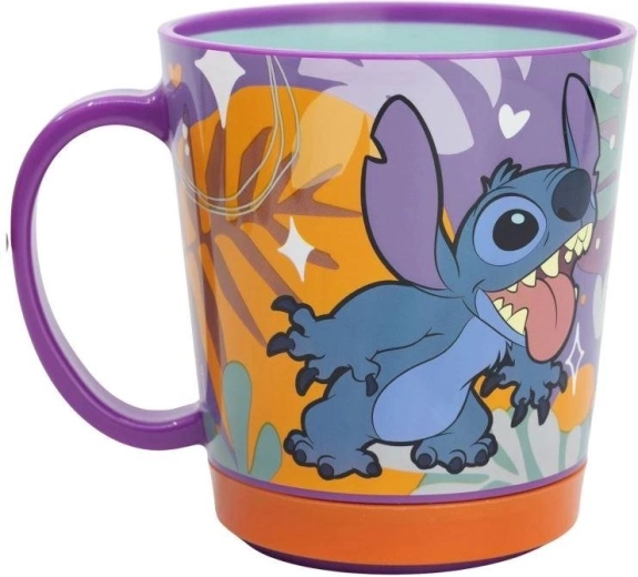 Sicherer Kunststoffbecher Stor Lilo und Stitch Smartgrip 410 ml - 1 Stück