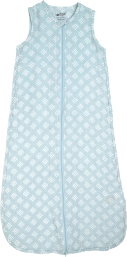 Lodger Musselin-Schlafsack ohne Ärmel Hopper Tribe Muslin Ice Flow 50/62