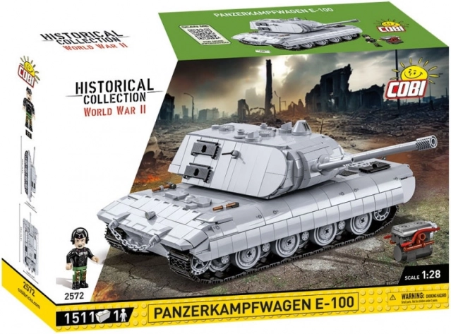 Klemmbausatz Panzerkampfwagen E‑100 1:28