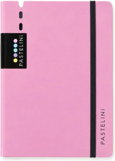 Pastelini Karis Schaumstoff-4-Ring-Block A5 rosa