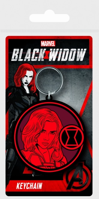 Gummianhänger MARVEL Black Widow