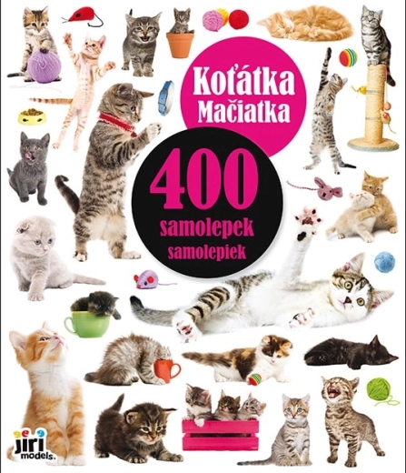 400 Aufkleber Kätzchen