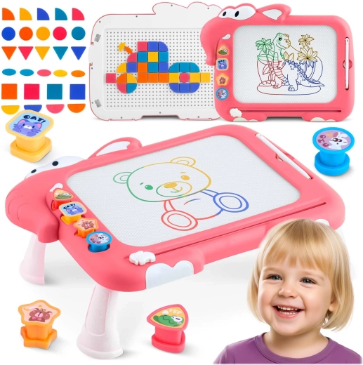 Magnetische Zeichentafel und Tangram-Tisch 3-in-1 RICOKIDS