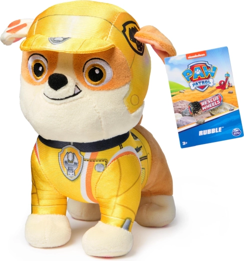 Plüschtier Rubble Paw Patrol Rescue Wheels 20 cm