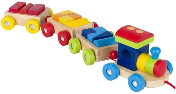 Holzeisenbahn für Kinder Orlando Goki