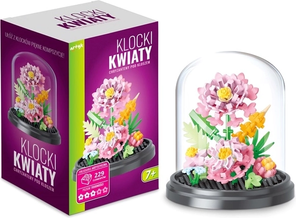 Bausatz Chrysanthemen unter der Haube (229 Teile)