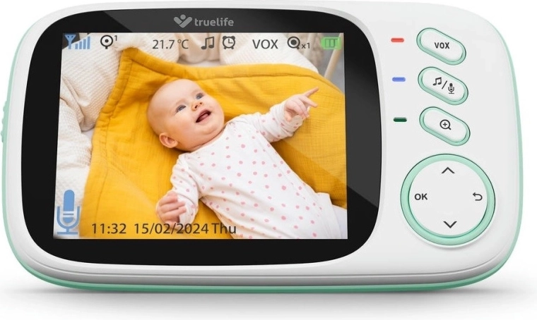 TrueLife Ersatz-Elterneinheit für das Babyphone NannyCam H32 Pro