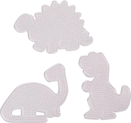 Playbox Steckplatten für Bügelperlen 3 Stk – Dino