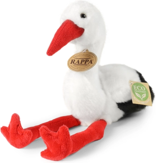 Plüsch-Storch 20 cm umweltfreundlich RAPPA
