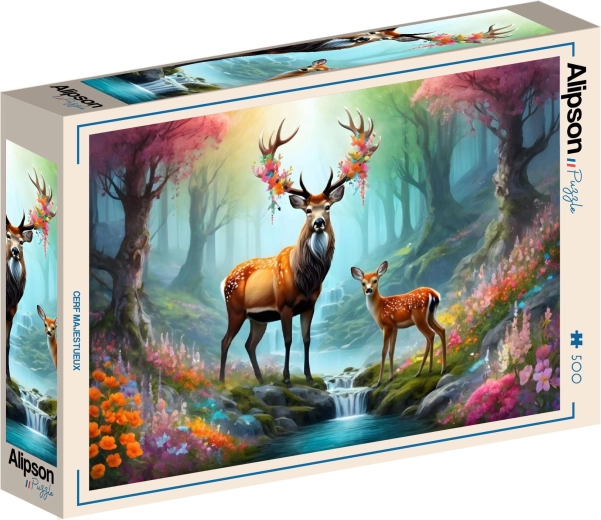 Alipson Puzzle Majestätischer Hirsch 500 Teile