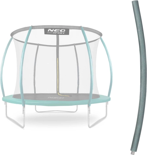 Neo-Sport Oberteil der Pfostenstange für Trampolin Typ C 8–14 ft, grün