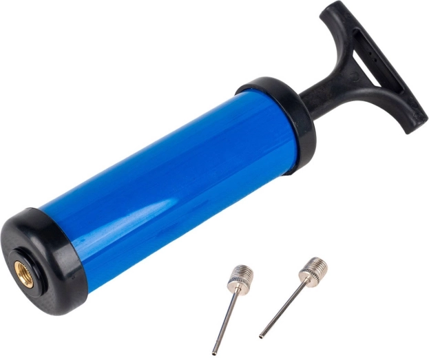 Handpumpe ACRA 17 cm mit Nadeln, blau