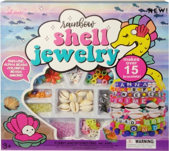 Bunte Perlen zum Armbändebasteln