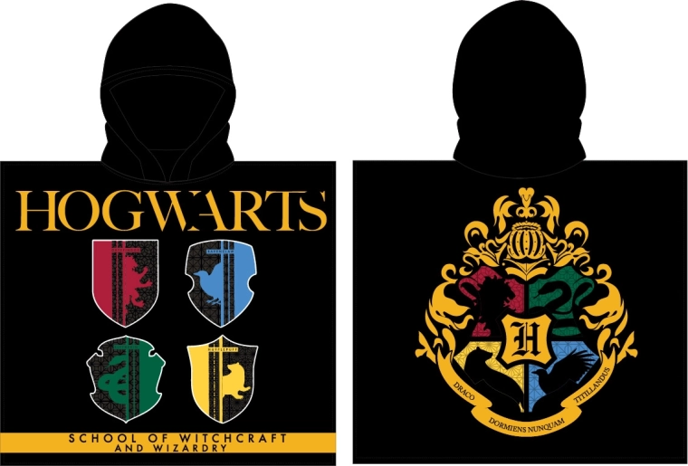 Harry Potter Poncho für Jungen 55 × 110 cm