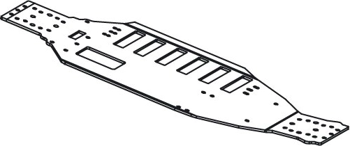 Chassis BL8 Jamara - 1 Stück