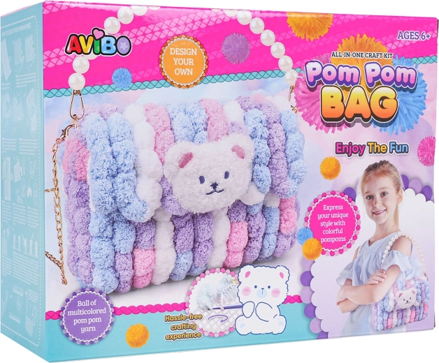 Set zur Herstellung einer superweichen Handtasche mit Zubehör