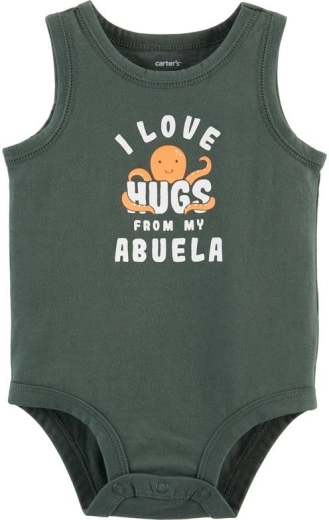 Carter’s Baby-Body Tanktop grün, Junge, Gr. 56 (NB)