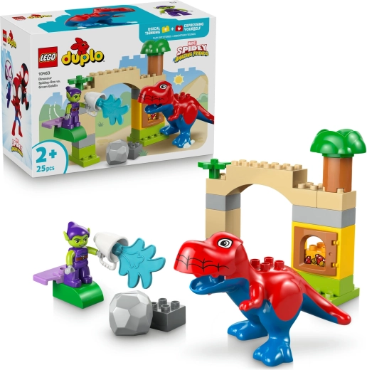 LEGO DUPLO Marvel Dinosaurier Spidey-Rex und der Grüne Kobold