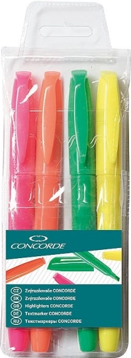 Set Textmarker CONCORDE, 4 Stk.