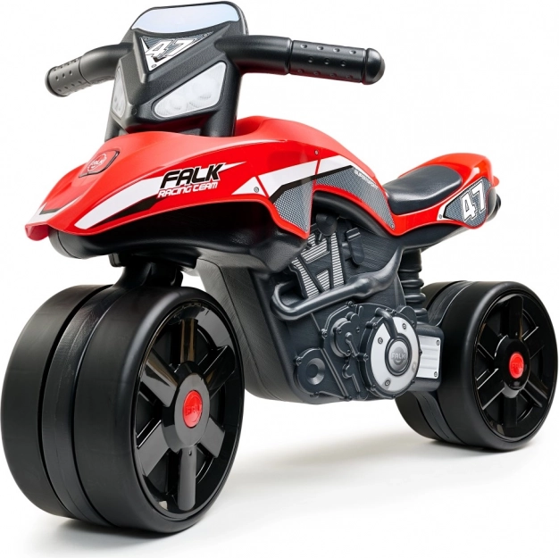 Rotes Kindermotorrad FALK Racing Team für Kinder ab 1 Jahr