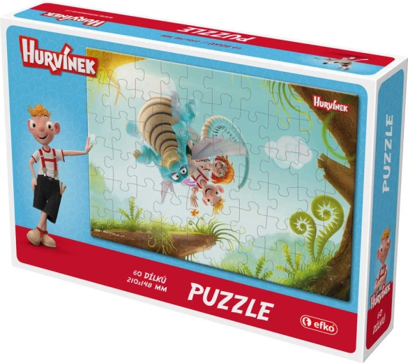 EFKO Puzzle Hurvínek III 60 Teile 21 × 15 cm