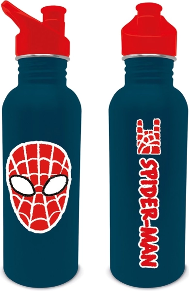 Flasche mit Spiderman Sketch Motiv