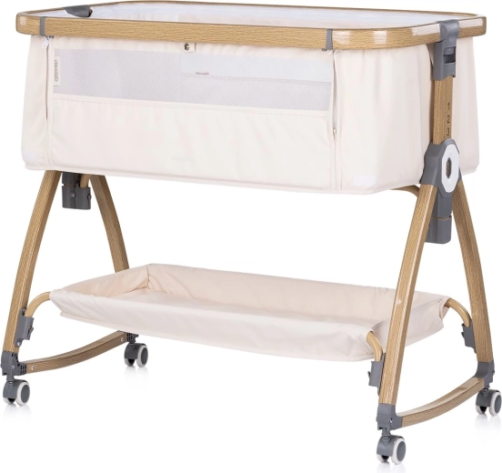 Chipolino Charisma Premium-Beistellbett 2in1 Cashmere Wood
