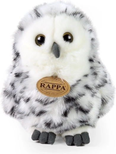 Rappa Plüscheule gestreift 17 cm, umweltfreundlich