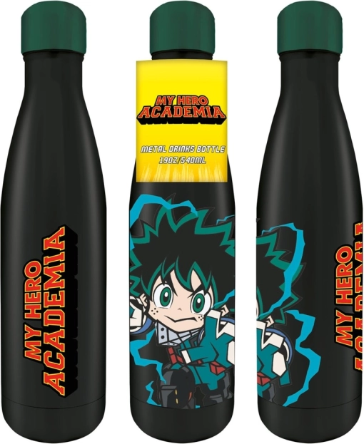 Edelstahlflasche mit My Hero Academia Motiv