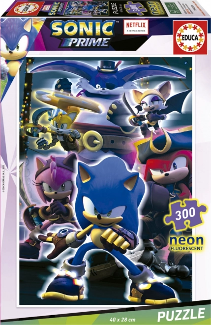 Leuchtendes Puzzle Sonic Prime 300 Teile