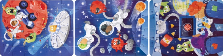 Intergalaktisches Puzzle