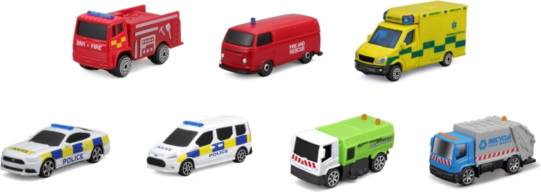 Maisto Alarm Busters Rettungsfahrzeug mit Licht und Sound
