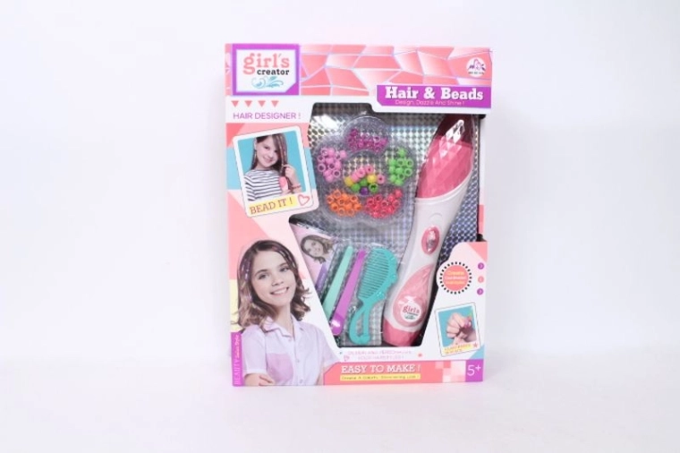 Flechtset – Beauty-Set mit Haarperlen