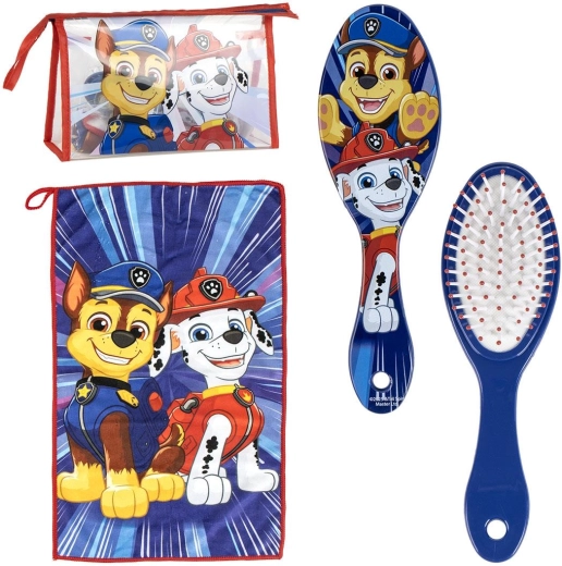 Reise-Kosmetiktasche Paw Patrol mit Zubehör