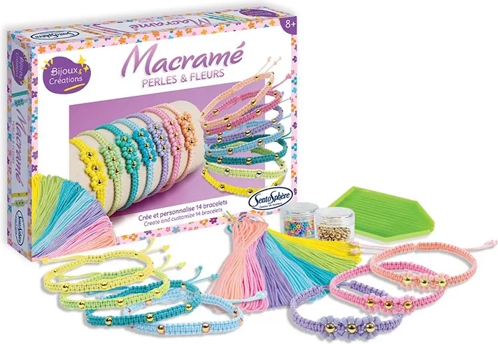 Sentosphere Herstellung von Makramé-Armbändern