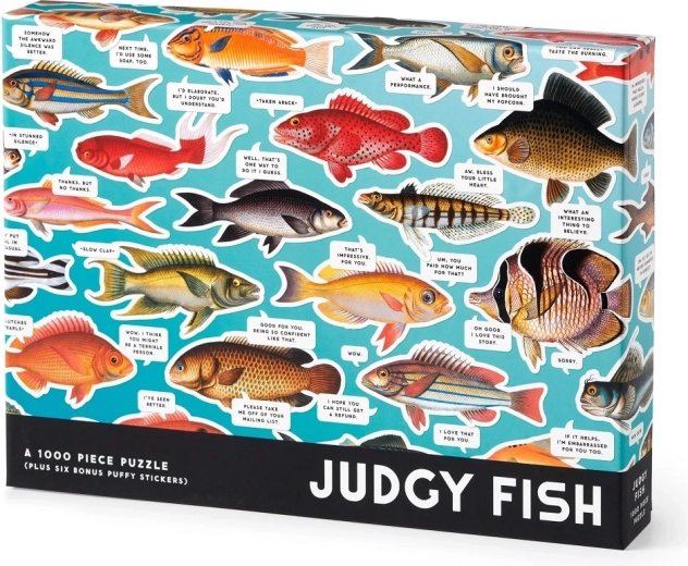 Puzzle GALISON Fischgedanken 1000 Teile