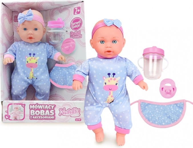 Sprechende Babypuppe Natalia 30 cm