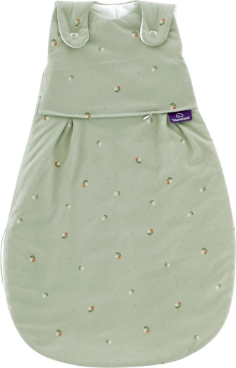 Träumeland mitwachsender Ganzjahres-Schlafsack Liebmich Fiore Grün 80/86