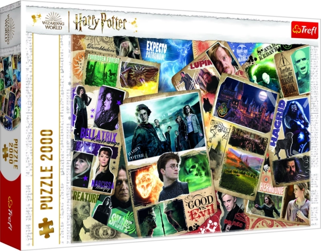 Puzzle 2000 Teile Harry Potter Helden