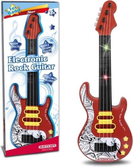 Elektronische Rockgitarre