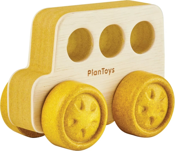 PlanToys Holzauto Bus für die Kleinsten – 1 Stück