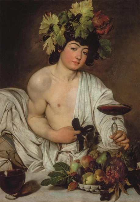 Puzzle 1000 Teile Museum Caravaggio Bacchus